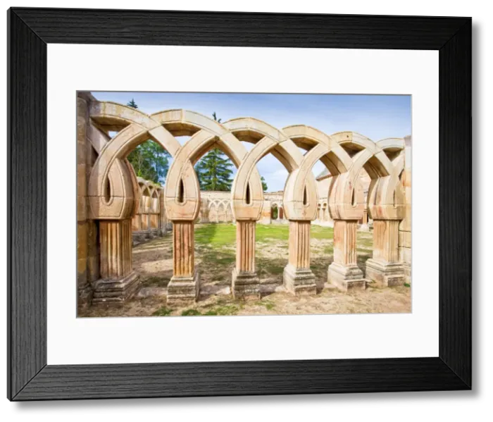Framed Print : SPAIN. Soria. Monastery of San Juan de Duero Framed Print : SPAIN. Soria. Monastery of San Juan de Duero