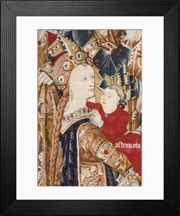 Framed Print : The Trojan War: Achilles Tent. ca. 1470. Right Framed Print : The Trojan War: Achilles Tent. ca. 1470. Right