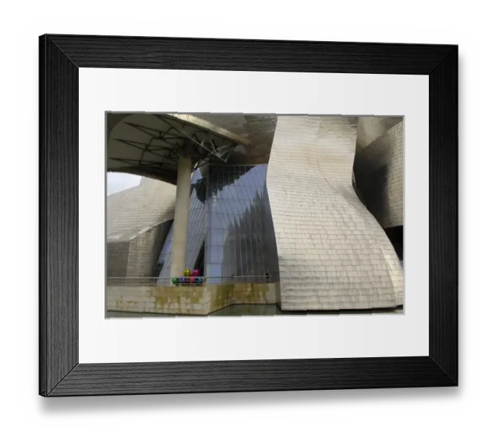 Framed Print : SPAIN. Bilbao. Guggenheim Museum Bilbao. Exterior Framed Print : SPAIN. Bilbao. Guggenheim Museum Bilbao. Exterior