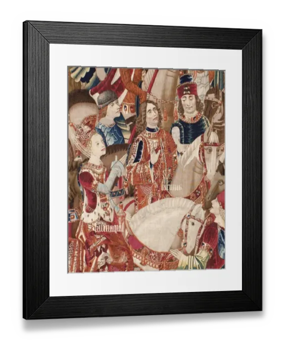 Framed Print : Tarquinius Priscus. ca. 1475. History of Framed Print : Tarquinius Priscus. ca. 1475. History of