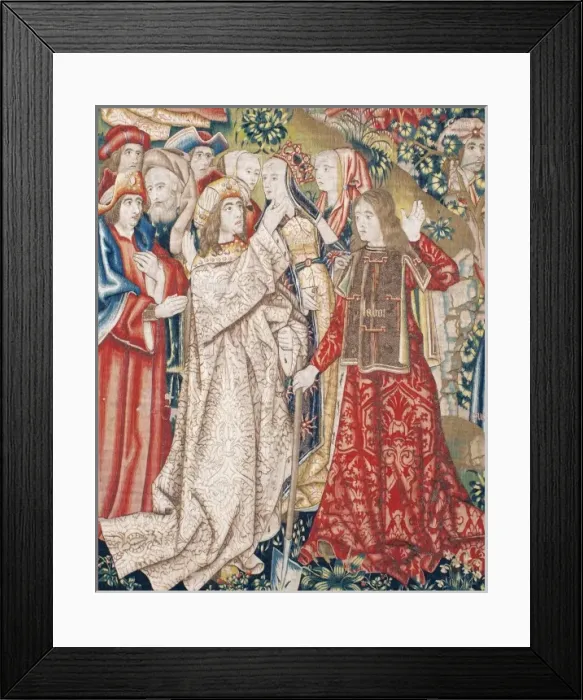 Framed Print : The parable of the laborers in the vineyard Framed Print : The parable of the laborers in the vineyard