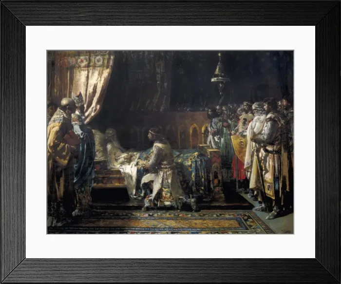 Framed Print : PINAZO CAMARLENCH, Ignacio (1849-1916). Last Framed Print : PINAZO CAMARLENCH, Ignacio (1849-1916). Last