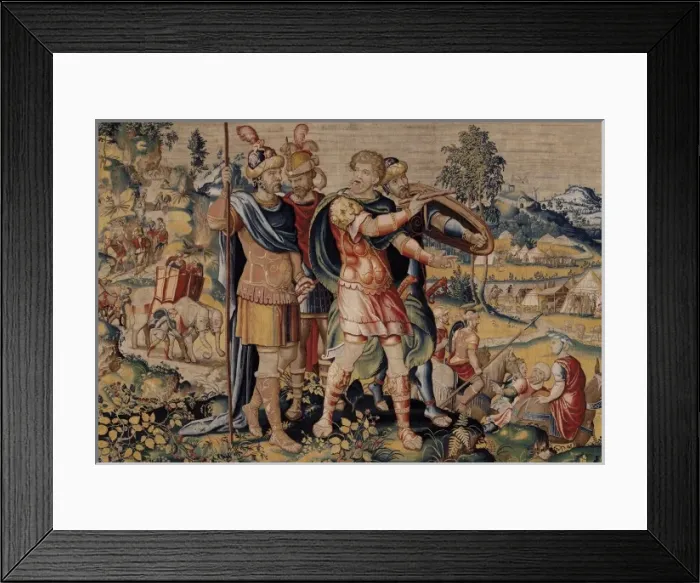 Framed Print : The History of Hannibal: The crossing of Framed Print : The History of Hannibal: The crossing of