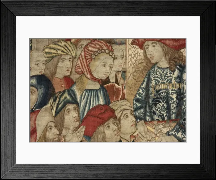 Framed Print : The parable of the laborers in the vineyard