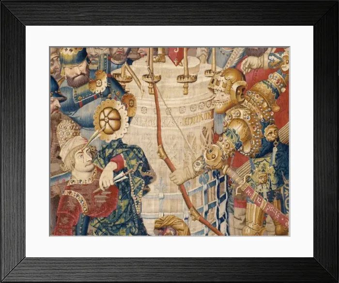 Framed Print : The Trojan War: Achilles Death. ca. 1470. Center Framed Print : The Trojan War: Achilles Death. ca. 1470. Center