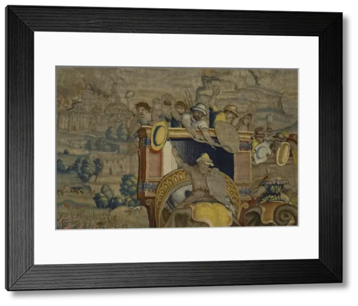 Framed Print : Battle of Zama. 16th c. SPAIN. Madrid. Royal Framed Print : Battle of Zama. 16th c. SPAIN. Madrid. Royal