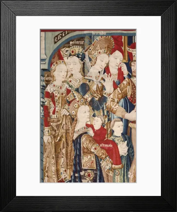 Framed Print : The Trojan War: Achilles Tent. ca. 1470. Right