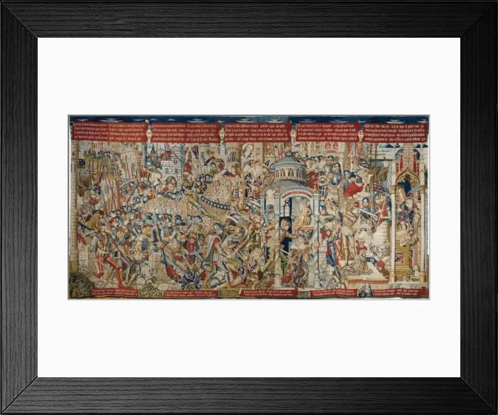 Framed Print : The Trojan War: The Destruction of Troy. ca Framed Print : The Trojan War: The Destruction of Troy. ca