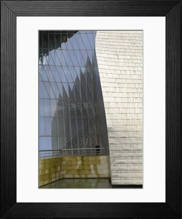 Framed Print : SPAIN. Bilbao. Guggenheim Museum Bilbao. Exterior Framed Print : SPAIN. Bilbao. Guggenheim Museum Bilbao. Exterior