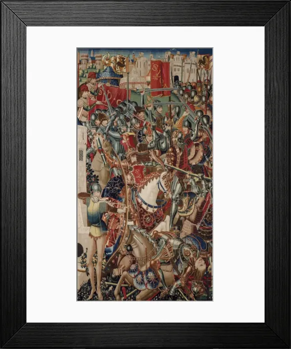 Framed Print : Tarquinius Priscus. ca. 1475. History of Framed Print : Tarquinius Priscus. ca. 1475. History of
