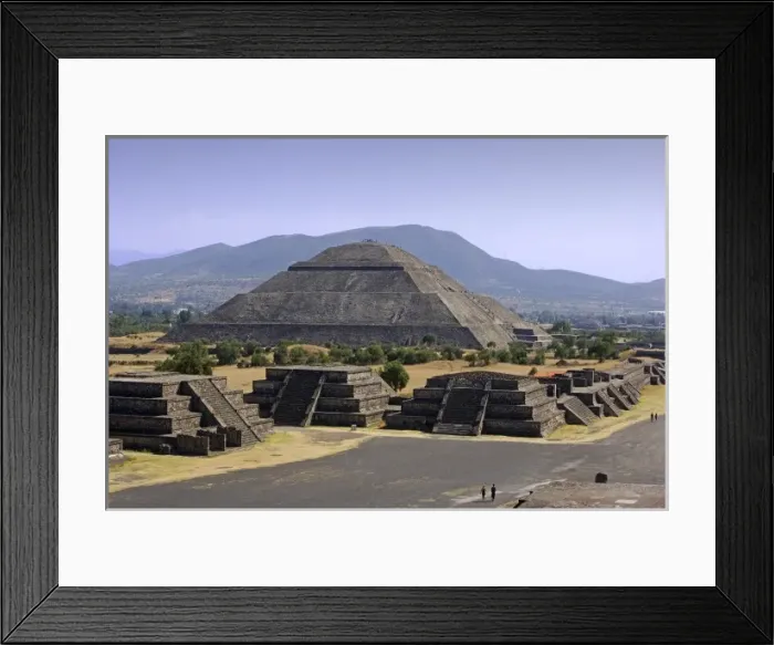 Framed Print : MEXICO. STATE OF MEXICO. TeotihuacᮮAvenue Framed Print : MEXICO. STATE OF MEXICO. TeotihuacᮮAvenue