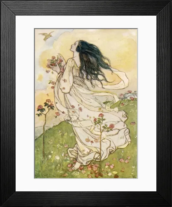 Framed Print : My heart is like a Singing Bird Framed Print : My heart is like a Singing Bird