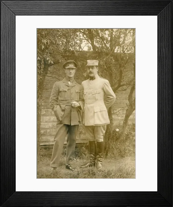 Framed Print : Military personnel, World War I