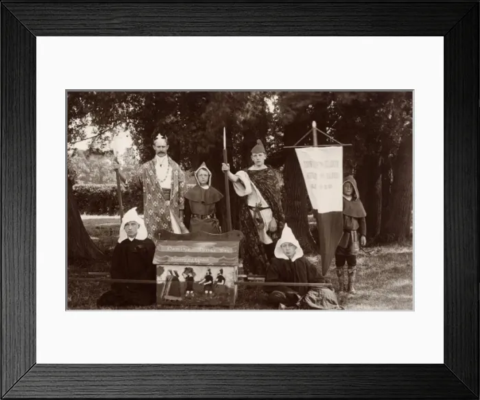 Framed Print : Historical Pageant in England Framed Print : Historical Pageant in England