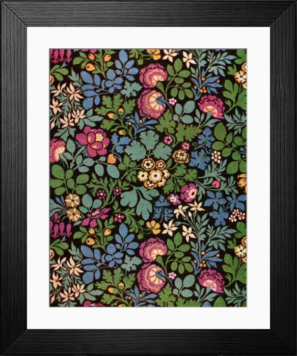 Framed Print : Floral pattern Framed Print : Floral pattern