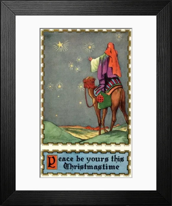 Framed Print : Following the star to Bethlehem Framed Print : Following the star to Bethlehem