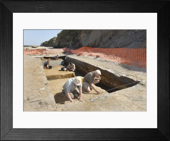 Framed Print : Excavations, Norfolk 2006 Framed Print : Excavations, Norfolk 2006