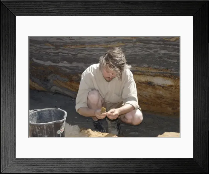 Framed Print : Excavations, Norfolk 2006 Framed Print : Excavations, Norfolk 2006