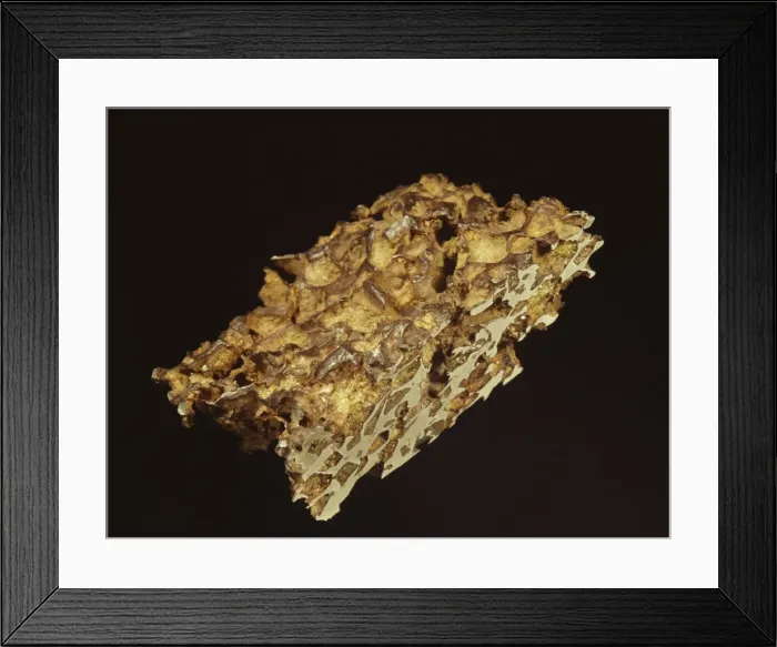 Framed Print : Meteorite. Stony-iron meteorite from the Atacama Desert, Chile Framed Print : Meteorite. Stony-iron meteorite from the Atacama Desert, Chile