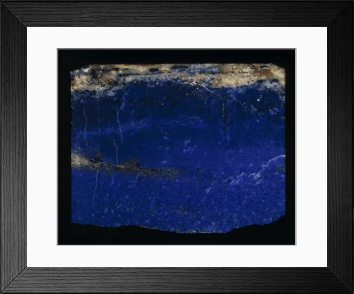 Framed Print : Lapis lazuli from Afghanistan Framed Print : Lapis lazuli from Afghanistan