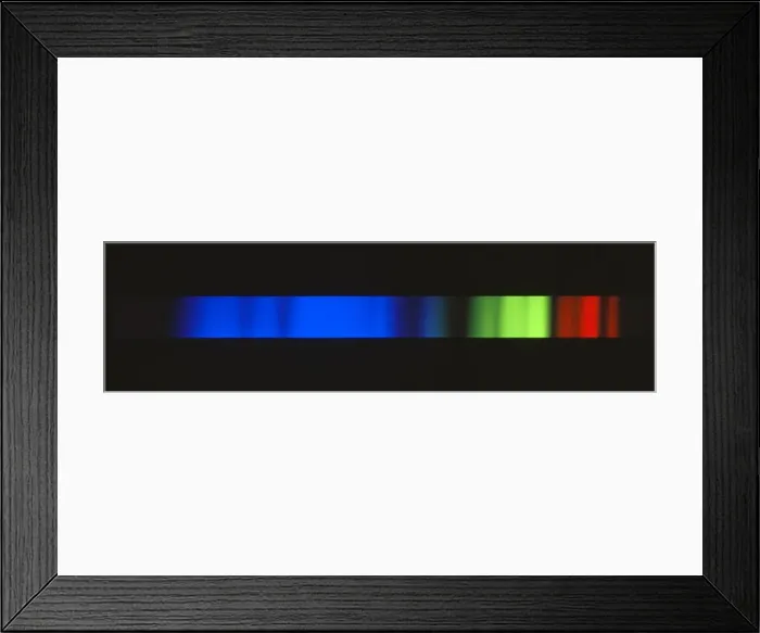 Framed Print : Absorption spectrum of zircon Framed Print : Absorption spectrum of zircon