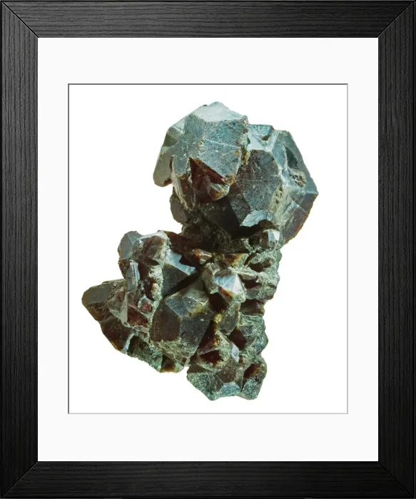 Framed Print : Alexandrite crystals Framed Print : Alexandrite crystals