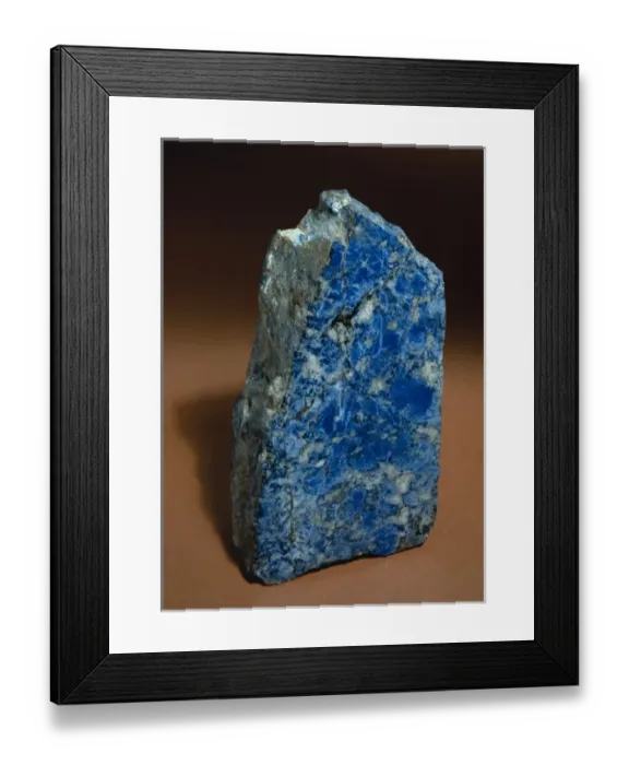 Framed Print : Lapis lazuli