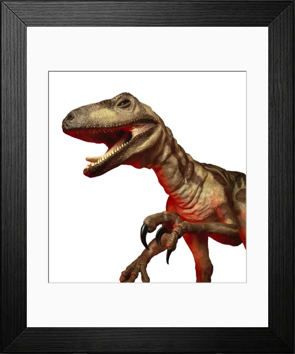 Framed Print : Deinonychus Framed Print : Deinonychus
