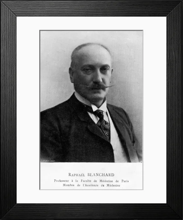 Framed Print : Raphael Blanchard (1857-1919) Framed Print : Raphael Blanchard (1857-1919)