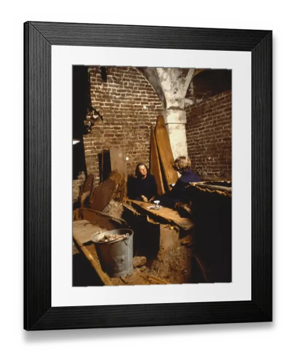 Framed Print : Crypt of Christ Church, Spitalfields Framed Print : Crypt of Christ Church, Spitalfields