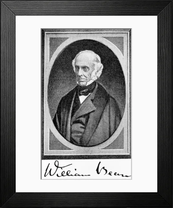 Framed Print : William Bean (1787-1866) Framed Print : William Bean (1787-1866)