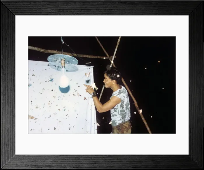Framed Print : Entomologist with moth specimens Framed Print : Entomologist with moth specimens