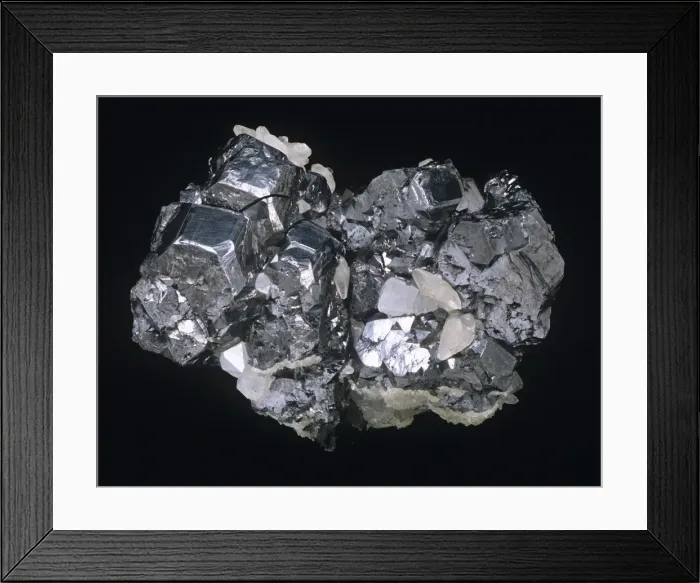 Framed Print : Rutile. A specimen of the mineral rutile (titanium oxide) which is a major Framed Print : Rutile. A specimen of the mineral rutile (titanium oxide) which is a major
