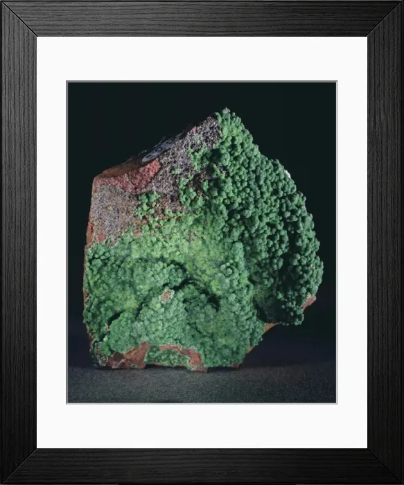 Framed Print : Conichalcite