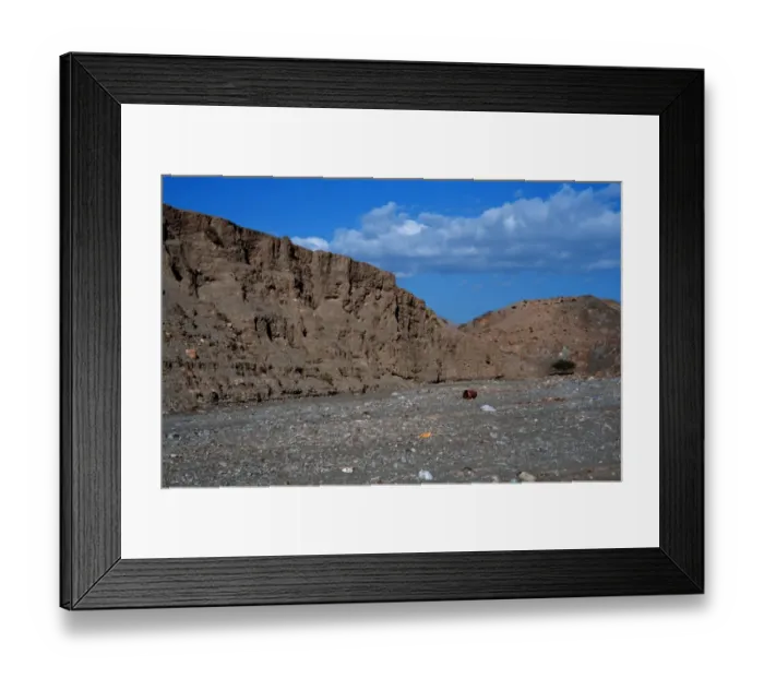 Framed Print : Arabian wadi Framed Print : Arabian wadi