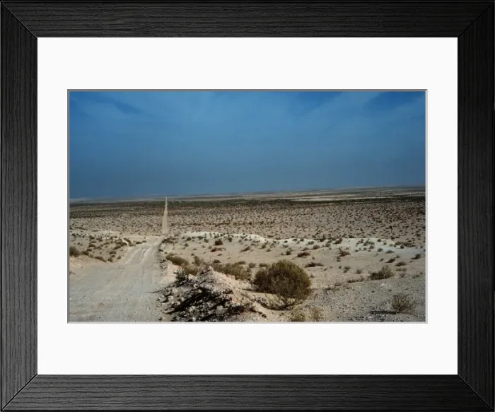 Framed Print : Track to Arabias interior Framed Print : Track to Arabias interior