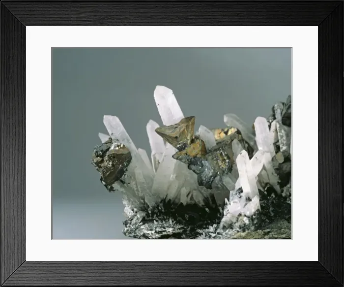 Framed Print : Chalcopyrite Framed Print : Chalcopyrite