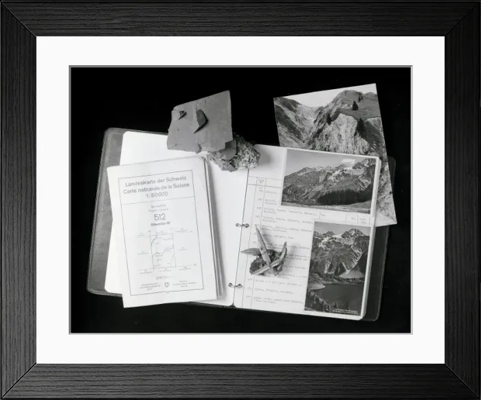 Framed Print : Ashcroft Collection of Swiss minerals Framed Print : Ashcroft Collection of Swiss minerals