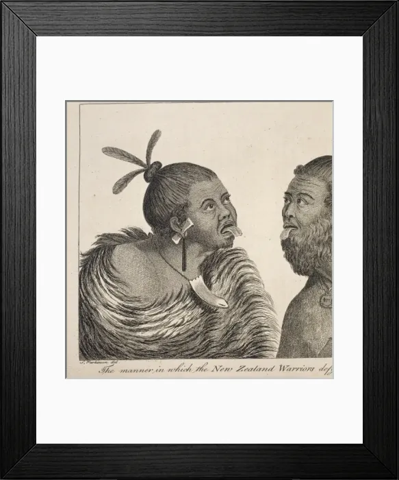 Framed Print : The New Zealand Warriors Framed Print : The New Zealand Warriors