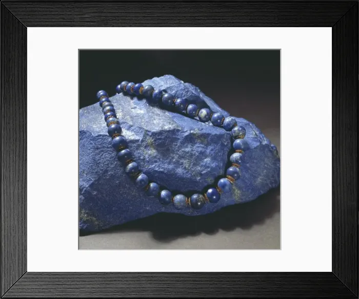 Framed Print : Lapis lazuli Framed Print : Lapis lazuli