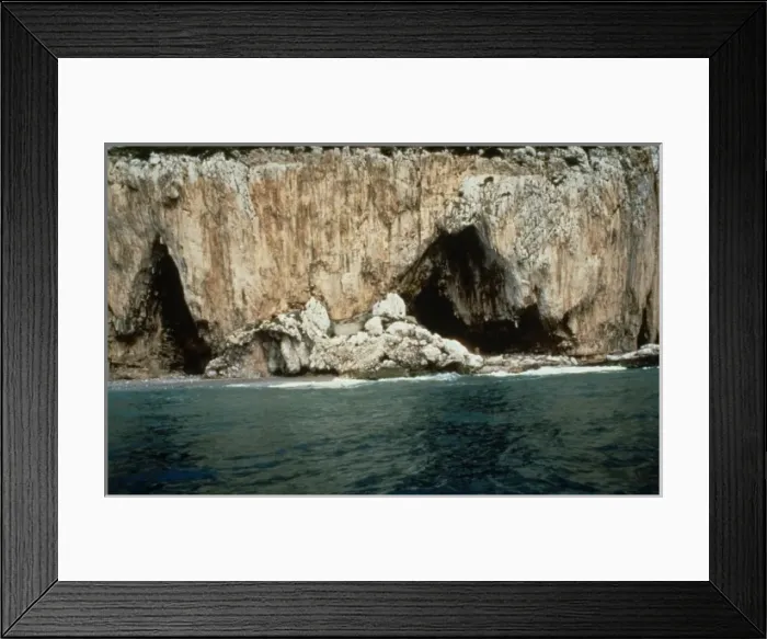 Framed Print : Gorhams Cave, Gibraltar Framed Print : Gorhams Cave, Gibraltar