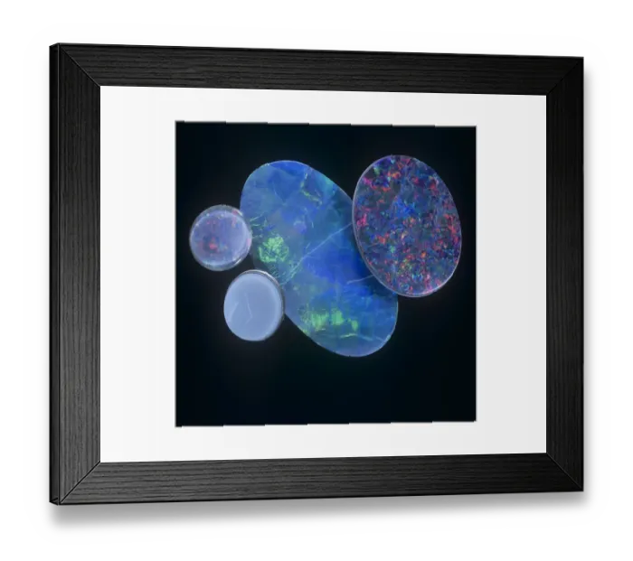 Framed Print : Opal doublets Framed Print : Opal doublets
