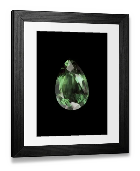 Framed Print : Imitation emerald Framed Print : Imitation emerald