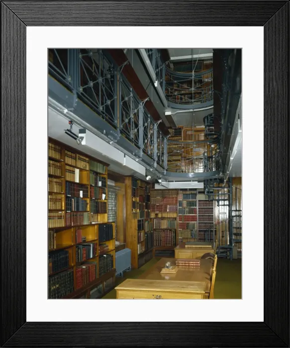 Framed Print : Library at The Natural History Museum at Tring Framed Print : Library at The Natural History Museum at Tring