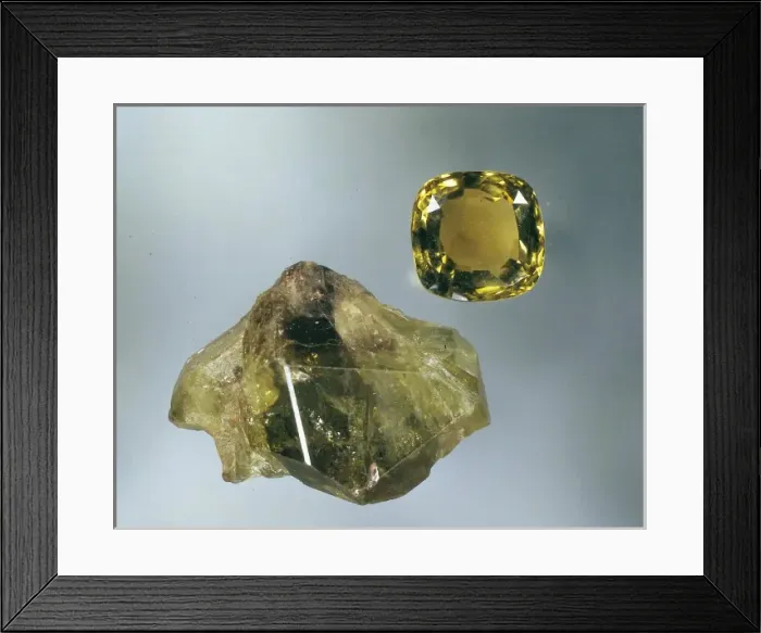 Framed Print : Chrysoberyl Framed Print : Chrysoberyl