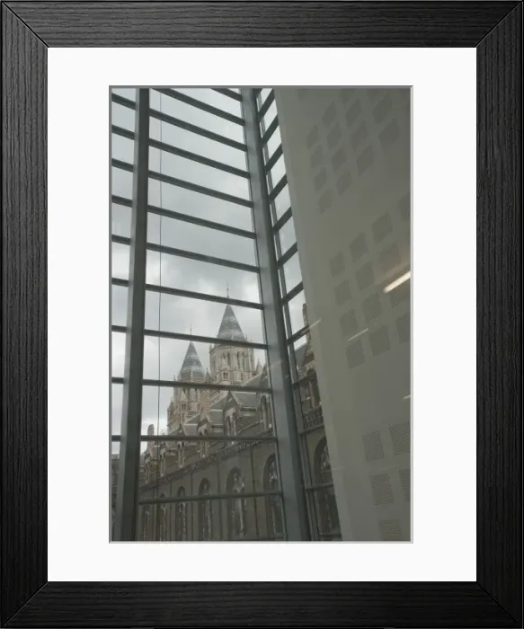 Framed Print : View of the Waterhouse building from the Darwin Centre Framed Print : View of the Waterhouse building from the Darwin Centre