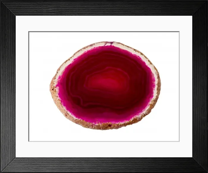 Framed Print : Agate dyed Framed Print : Agate dyed