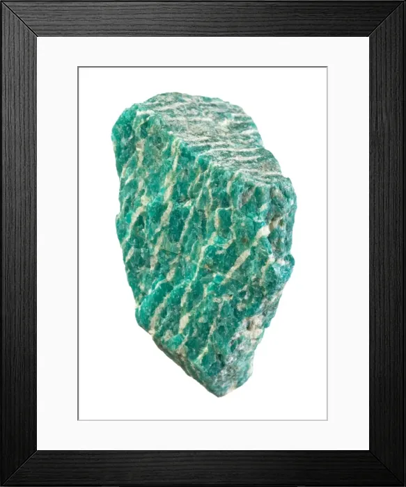 Framed Print : Amazonite Framed Print : Amazonite