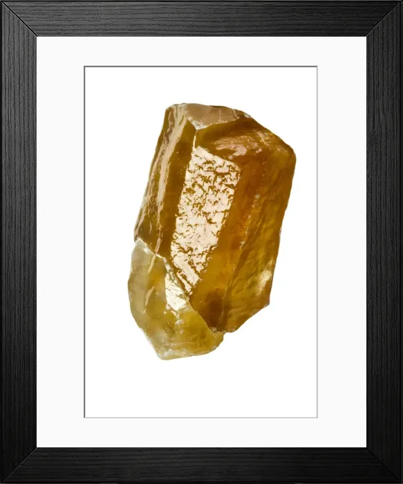 Framed Print : Calcite specimen Framed Print : Calcite specimen