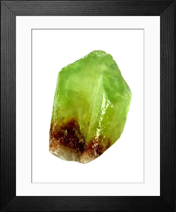 Framed Print : Green calcite Framed Print : Green calcite